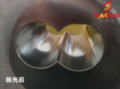 把銹跡斑斑的異形孔拋光成鏡面狀態(tài)！